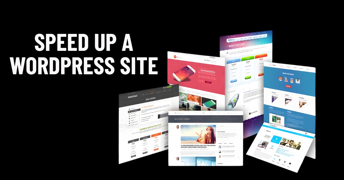 Speed up a WordPress site with optimized website layouts