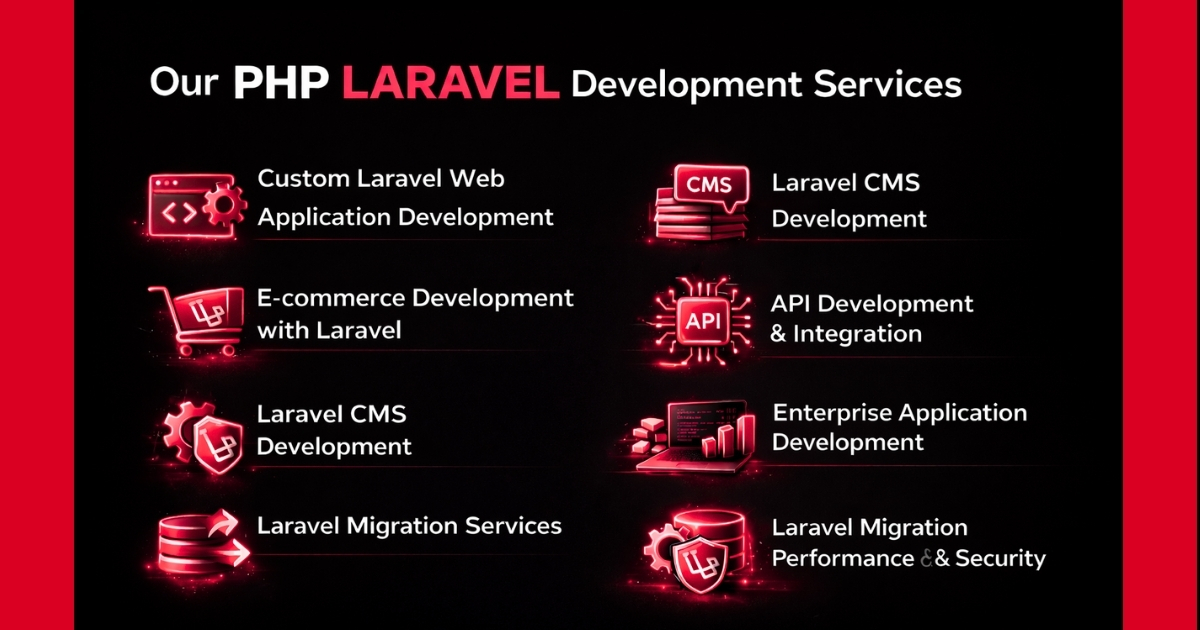 Our PHP Laravel Development Services